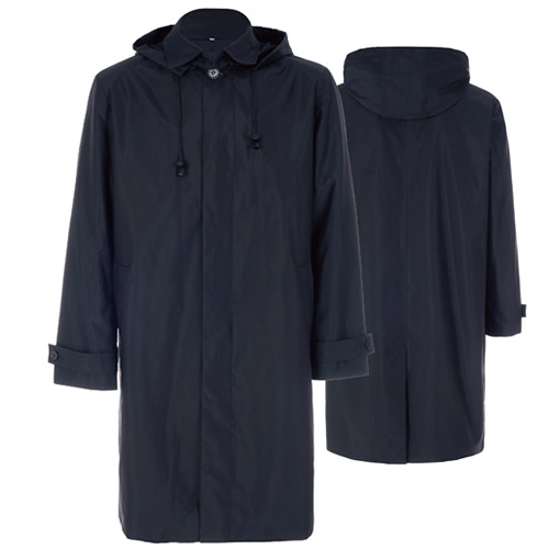 Man long wind coat uniform